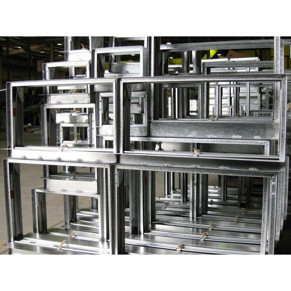 Rectangular Shutter Fire Dampers, out of air stream blades, UL classified Rectangular Shutter Fire Dampers, out of air stream blades, UL classified